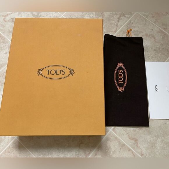 🌟NEW🌟TOD’S🌟Brown Suede Ankle Boots with Tassels - Picture 6 of 6